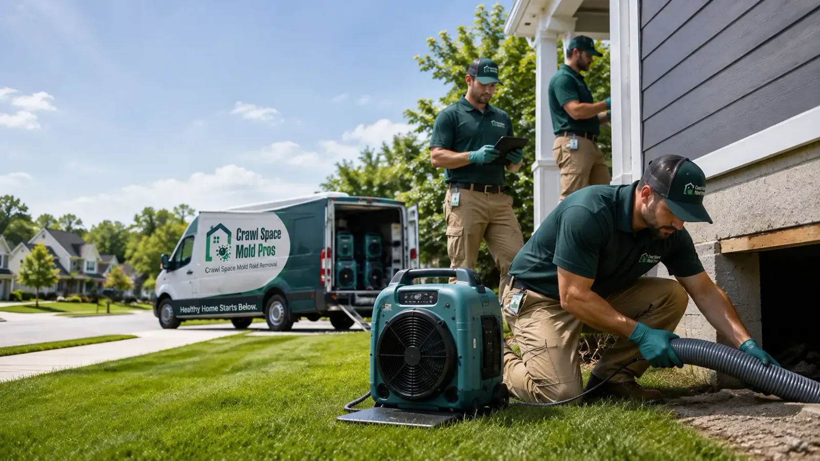 Crawl Space Mold Removal in Delaware, AR